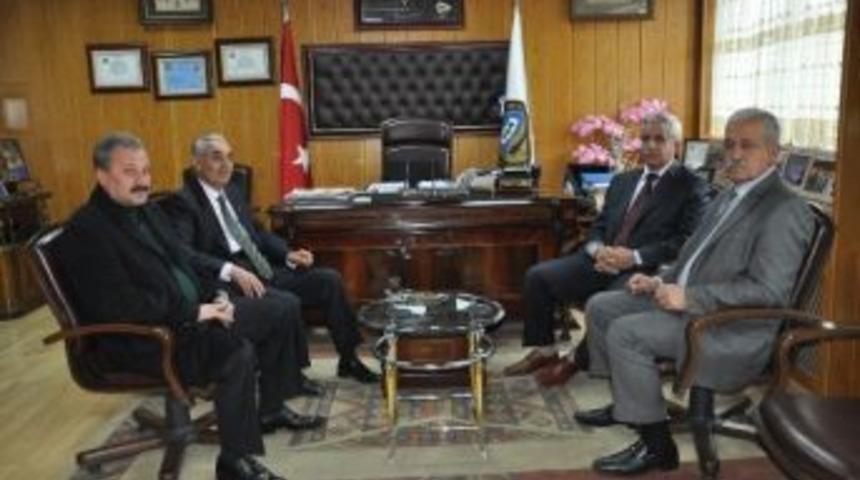 Vergi M&uuml;fettişleri Grup Başkanı Polat, Eskkk Başkanı Evren&rsquo;i Ziyaret Etti