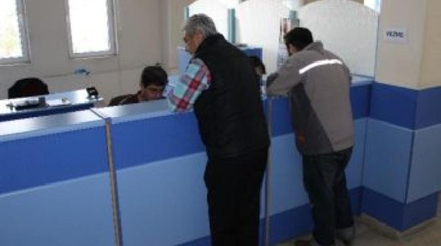 Tekkek&ouml;y&rsquo;de Vezneler Hafta Sonu Da A&ccedil;ık