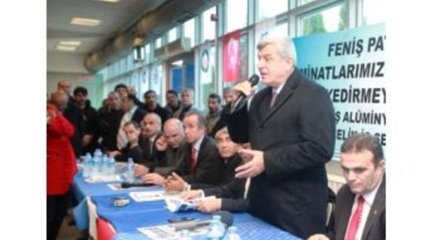 Başkan Karaosmanoğlu, Feniş İş&ccedil;isini Yalnız Bırakmadı