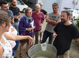 Geleneksel zeytinyağı sabunu üretimi ders programında