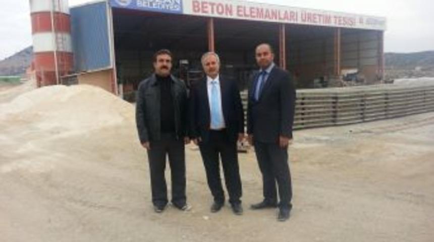 Başkan &Ouml;zgan OSB&rsquo;de Incelemelerde Bulundu