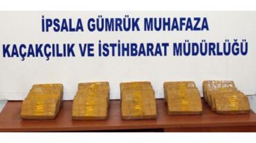 İpsala'da 16 Kilogram Eroin Ele Ge&ccedil;irildi