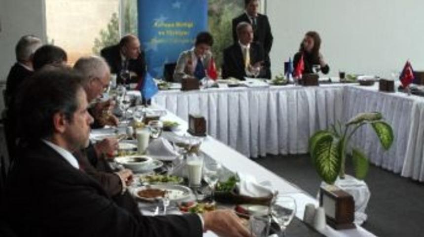 Ab Üyesi Ülkelerin Büyükelçilerinin Gaziantep Temasları