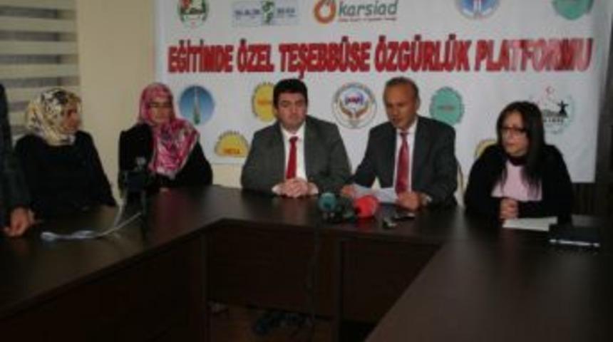 Kars'ta Stk&rsquo;lardan Dershane A&ccedil;ıklaması