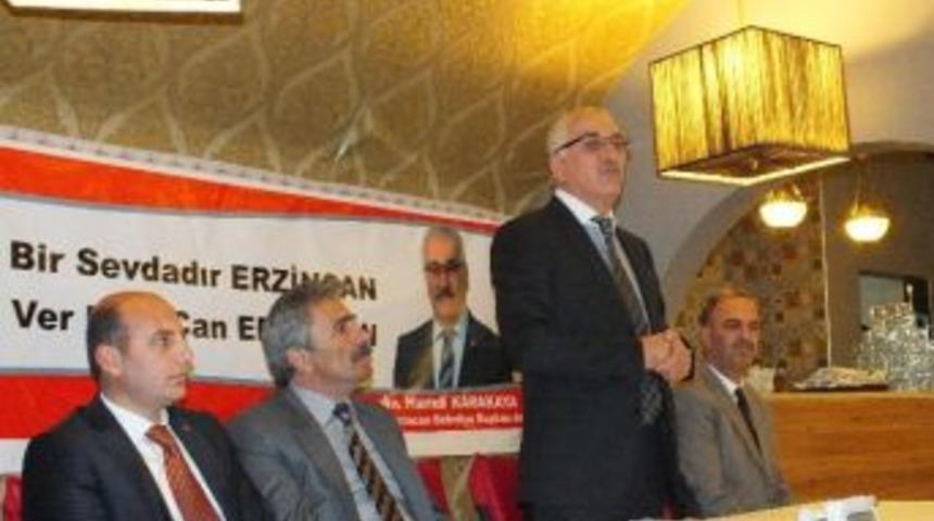 Mhp Belediye Başkan Adayı Karakaya Gazetecilerle Bir Araya Geldi