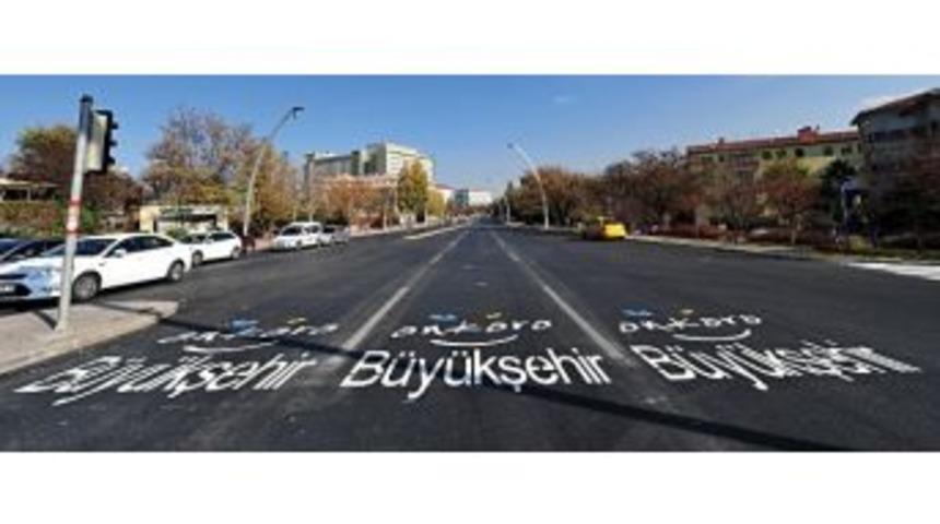 Başkent Yollarına B&uuml;y&uuml;kşehir İmzası
