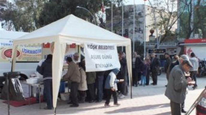K&ouml;şk Belediyesi&rsquo;nden Aşure Hayrı
