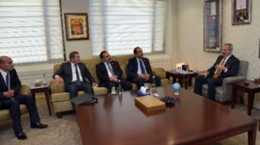 Van Tso Y&ouml;netimi Ankara&rsquo;da Bakanlarla G&ouml;r&uuml;şt&uuml;