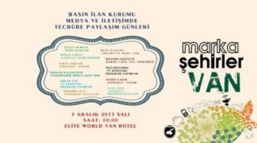 "marka Şehirler" Van&rsquo;da