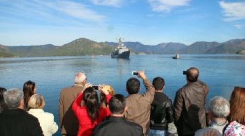 Tcg Gelibolu Fırkateyni, Deniz Haydutluğuyla M&uuml;cadele İ&ccedil;in Uğurlandı