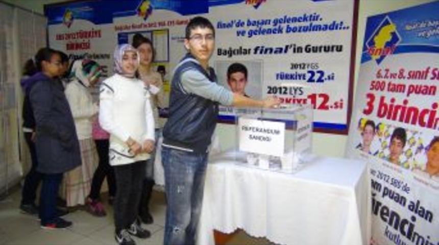 &Ouml;ğrenciler, Mini Referandumda &lsquo;dershaneler Kapatılmasın&rsquo; Dedi