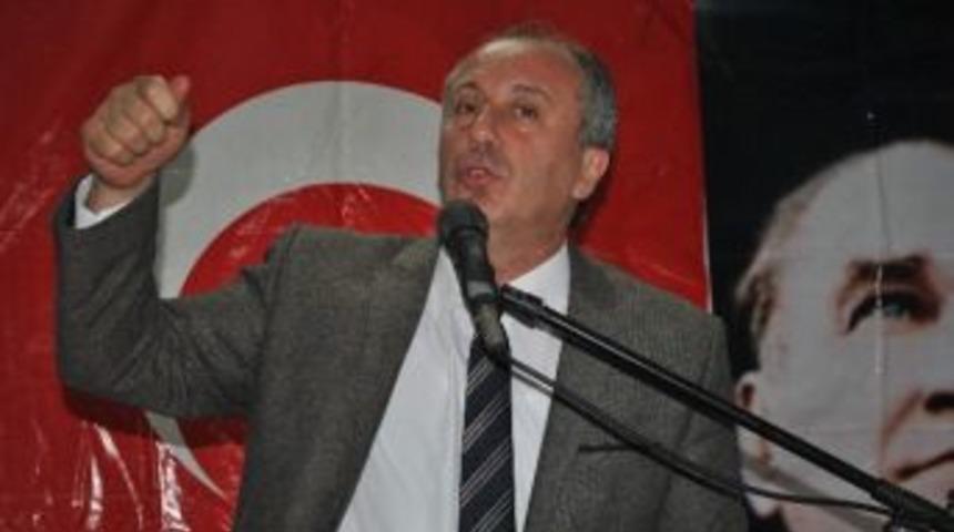 Chp Grup Başkanvekili Muharrem İnce: