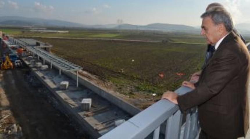 İZBAN Torbalı Istasyonlarının Y&uuml;zde 70&rsquo;i Tamamlandı