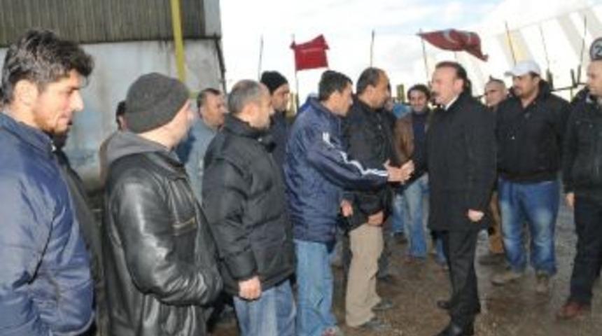 G&uuml;rsan İş&ccedil;isine Başkan Doğan&rsquo;dan Destek