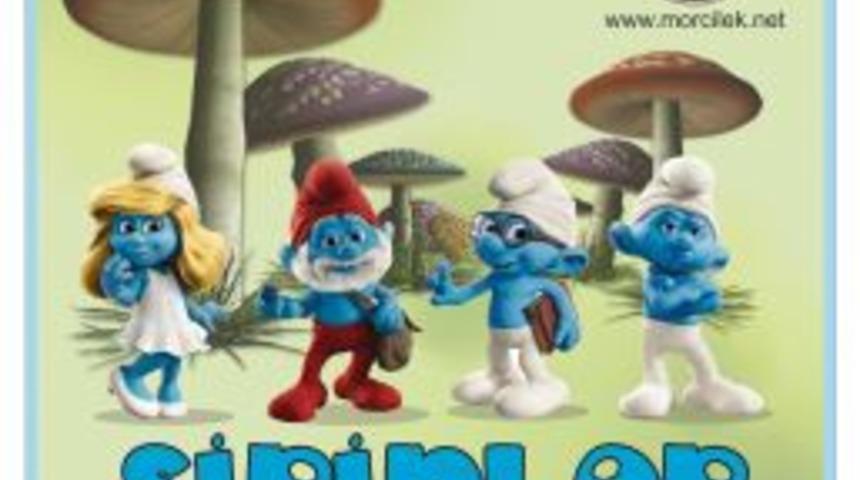 Şirinler, Yenimahalleli &Ccedil;ocuklara Misafir Oluyor