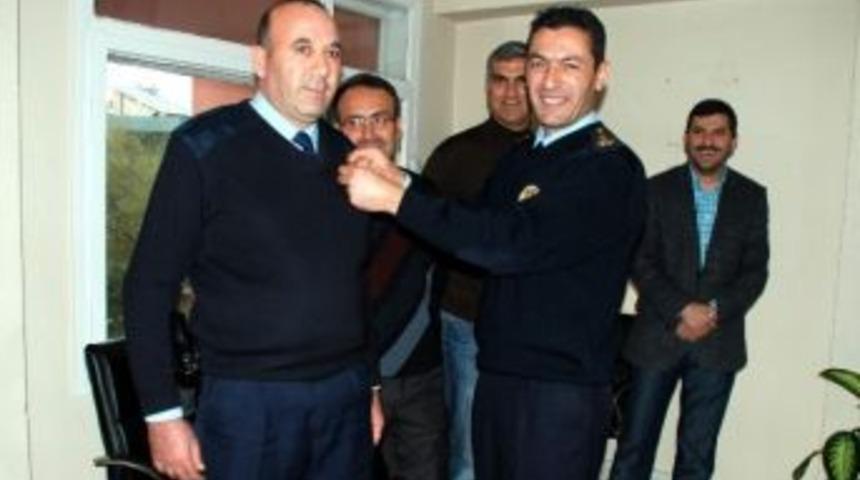 Kahta Emniyet M&uuml;d&uuml;rl&uuml;ğ&uuml;nde G&ouml;revli Polise Altın &Ouml;d&uuml;l&uuml;