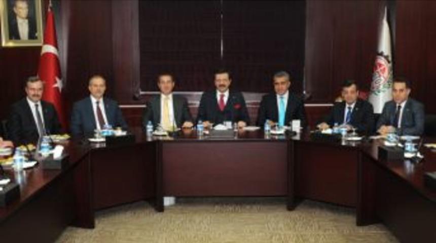 TOBB Başkanı Hisarcıklıoğlu GTO&rsquo;yu Ziyaret Etti