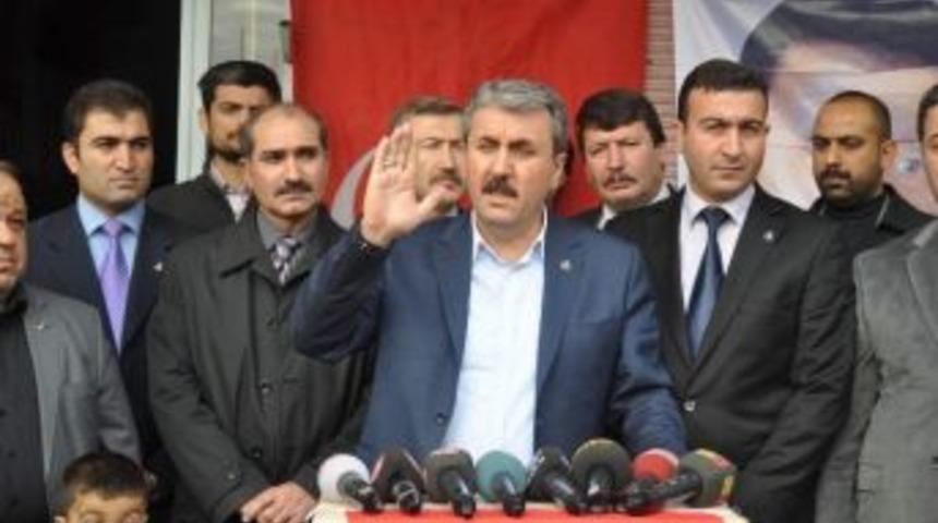 Bbp Genel Başkanı Mustafa Destici: