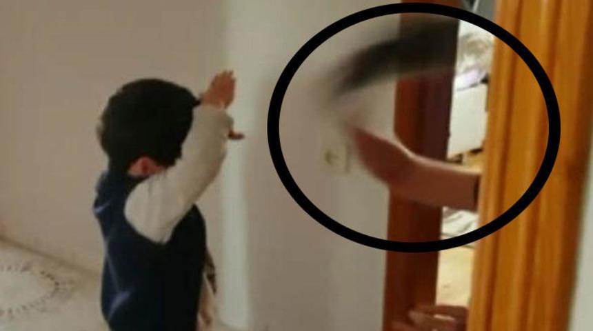 3 yaşındaki çocuğu döven bakıcı serbest kaldı!