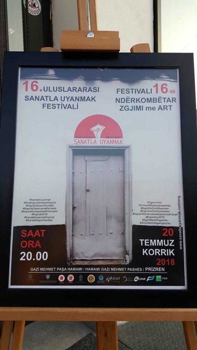Kosova'da 16. Uluslararası Sanatla Uyanmak Festivali başladı