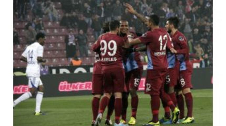 Trabzonspor, Zorlandığı Kayseri Erciyesspor'u 3-1 Mağlup Etti