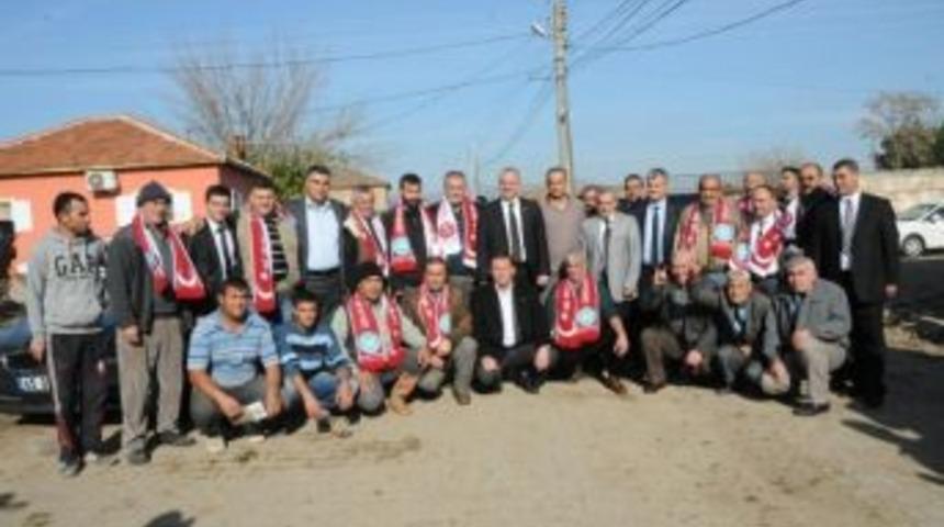 Başkan Erg&uuml;n&rsquo;den Ahmetli K&ouml;ylerine &Ccedil;ıkarma