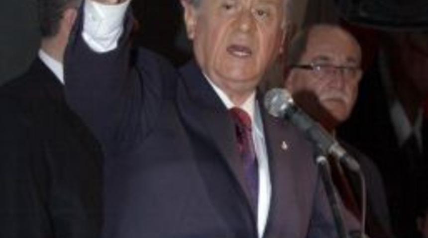 Mhp Lideri Bah&ccedil;eli: "iktidarımızda Y&uuml;ce Divan&rsquo;a G&ouml;ndereceğim"