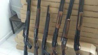 Uşak’ta 117 Adet Faturasız Tüfek Ele Geçirildi