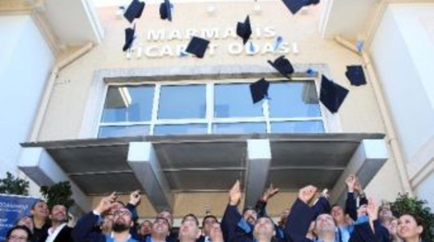 Pırlanta Eğitimi Alan Kursiyerler Kep Fırlattı