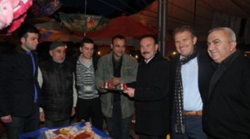 Başkan Doğan,semt Pazarında