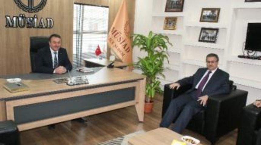 Vali Ali İhsan Su&rsquo;dan M&uuml;siad&rsquo;a İadeyi Ziyaret