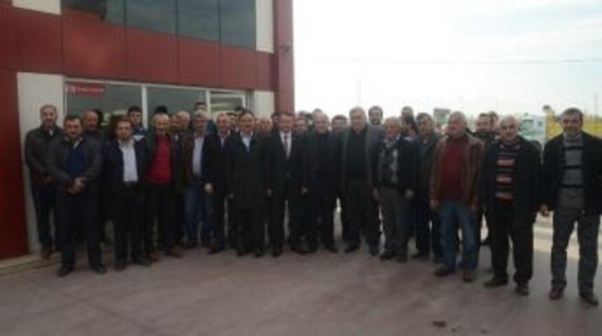 Başkan Karabalık, Uzun&ccedil;iftlik Kamyoncular Kooperatifini Ziyaret Etti