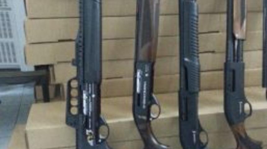 Uşak&rsquo;ta Ruhsatsız 117 T&uuml;fek Ele Ge&ccedil;irildi