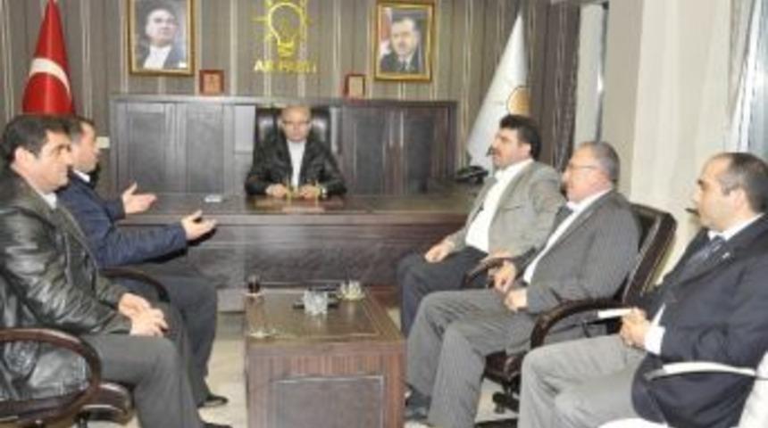 Ak Partili Candan Se&ccedil;im &Ccedil;alışmalarını Değerlendirdi