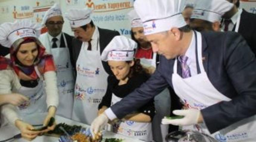 Engelsiz Eller Mutfakta H&uuml;nerlerini Sergiledi