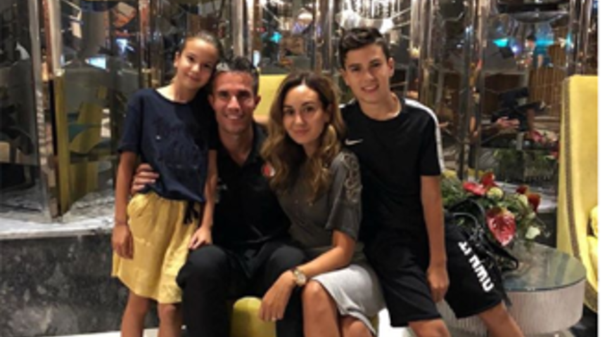 Robin van Persie'den İstanbul paylaşımı