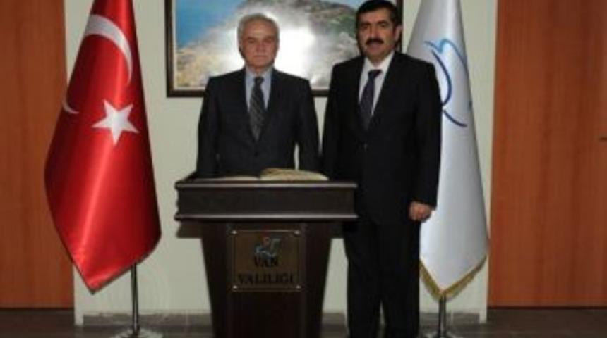 Vali Doğan, Rt&uuml;k Başkanı Dursun Ve Beraberindekileri Kabul Etti