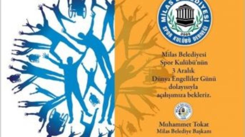 Milas Belediyesi Engelleri Sporla Aşacak