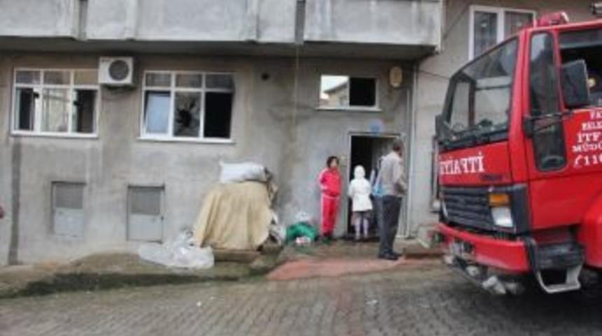 Fatsa&rsquo;da Ev Yangını