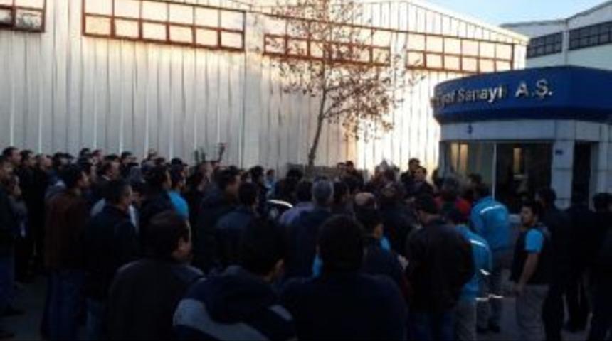 Şişecam İşcisi Eylemde