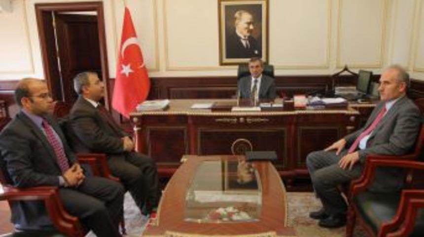 Basın Yayın Enformasyon Kayseri İl M&uuml;d&uuml;rl&uuml;ğ&uuml;'nden Vali Yazıcı&rsquo;ya Ziyaret