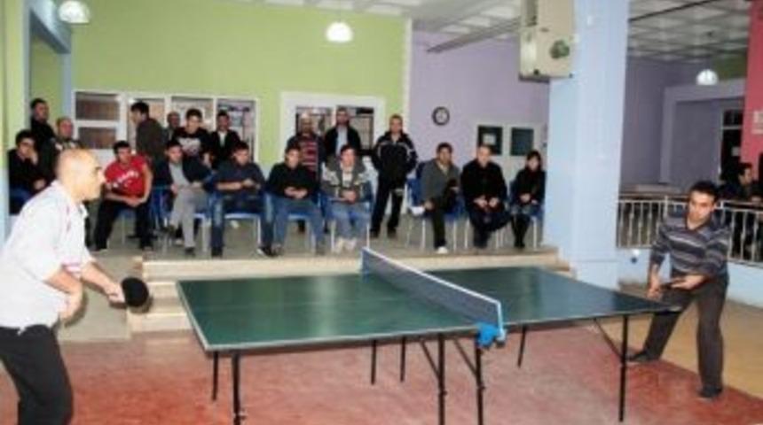 2. Masa Tenisi Turnuvası Başladı