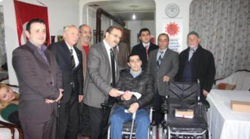 TOFD&rsquo;den Engellilere Tekerlekli Sandalye Desteği