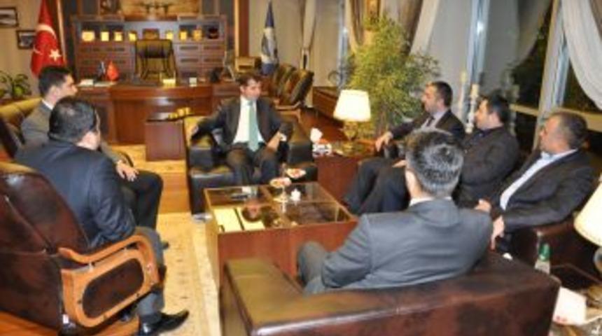 Rektör Ünsal Ban'a SİSİAD Ziyareti