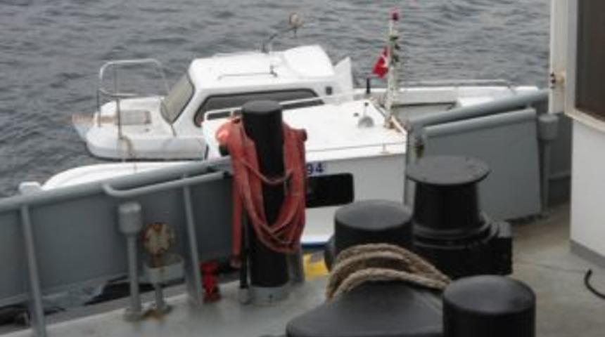 &Ccedil;anakkale'de Balık&ccedil;ılar Fırtınaya Yakalandı