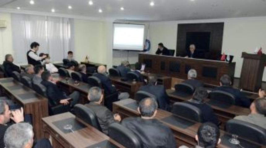 Başkan Ahmet Herdem'den Esnafa Sanayi Alanı Sunumu