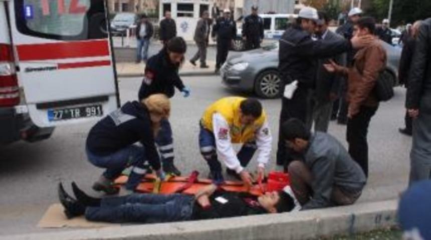 Gaziantep'te Trafik Kazası: 1 Yaralı