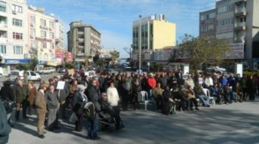 Burhaniye&rsquo;de Engellilerden A&ccedil;ıklama