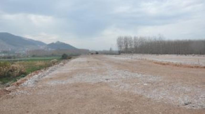 Soma'da &Ccedil;evre Yolu &Ccedil;alışmaları Yeniden Başladı