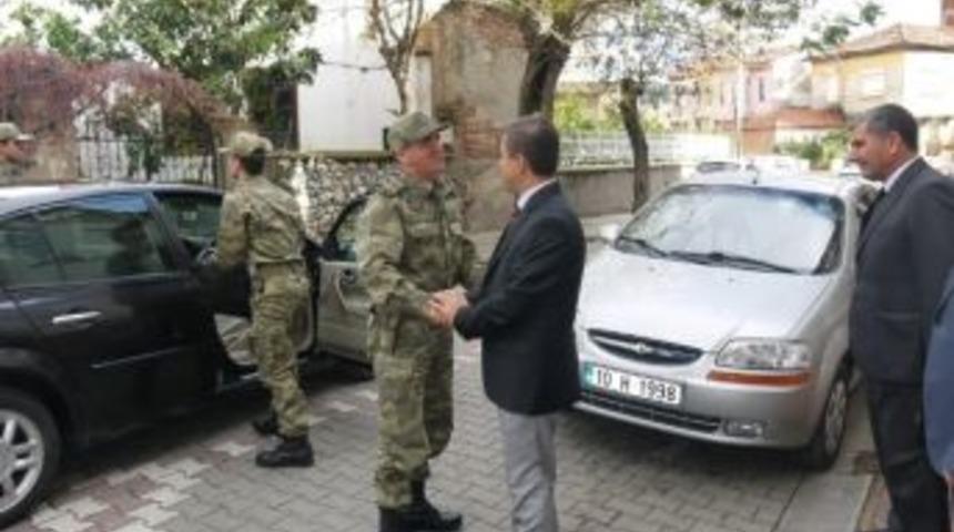 Tuğgeneral Top&ccedil;u, Ehem&rsquo;i Ziyaret Etti